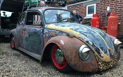 So you want the patina Ratrod look? We can help.