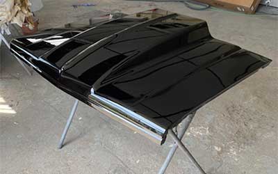GMC Syclone Now also adding a 4inch cowl hood to the syclone painted in gloss black.